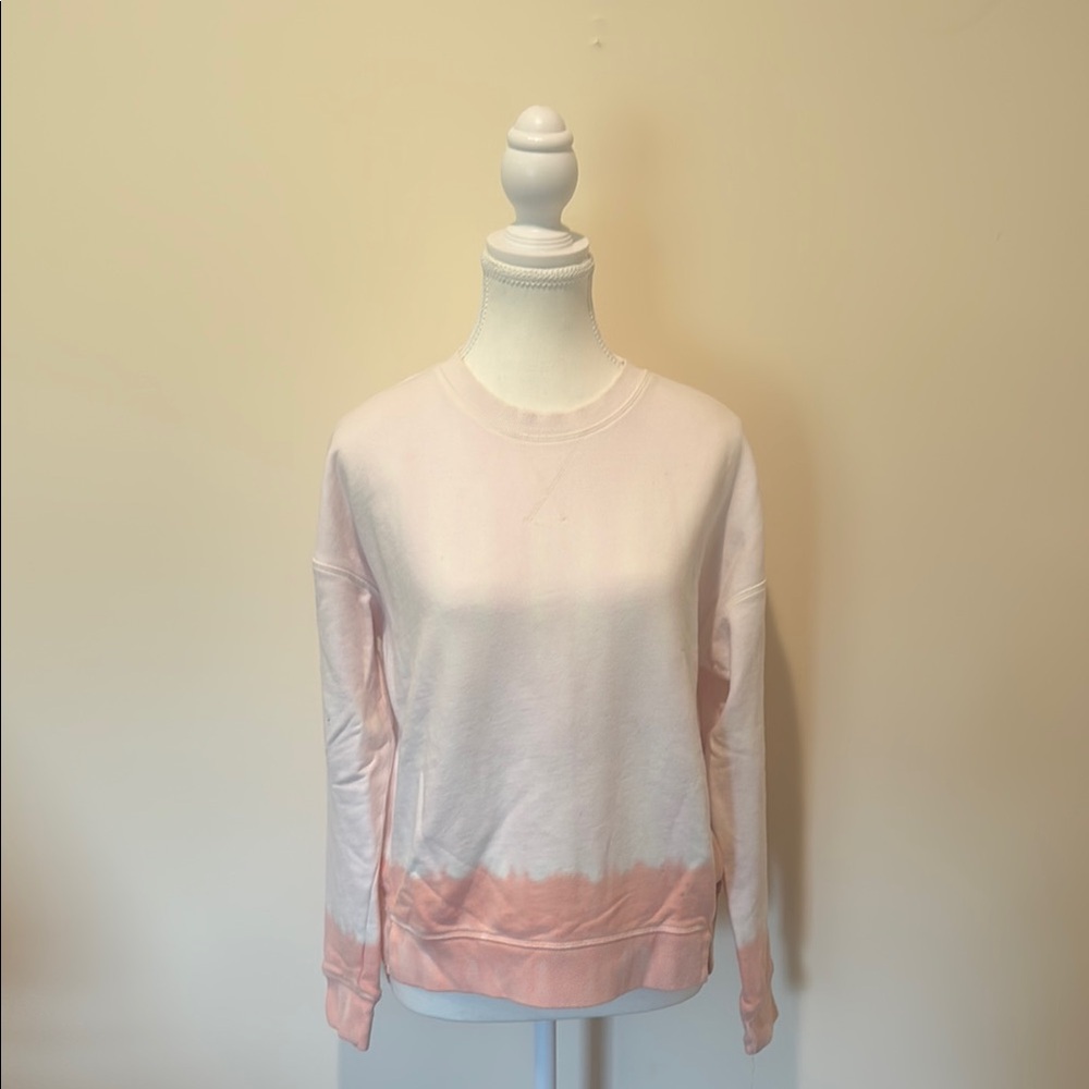 Vineyard Vines Pink and White Women's Top